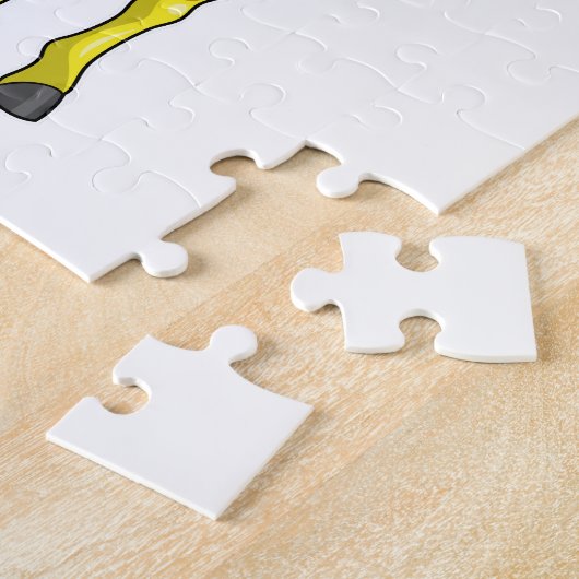 Giraffe als Seeleute mit Sailor-Hut Puzzle (Seite)