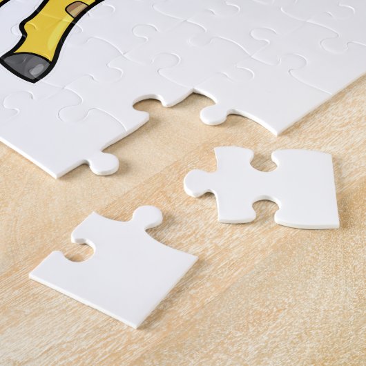 Giraffe am Strand mit Swim Ring & Sonnenbrille Puzzle (Seite)