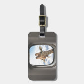 Giraffe an Bord Gepäckanhänger (Vorderseite vertikal)