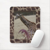 Giraffe an der Erholung Mousepad (Mit Mouse)