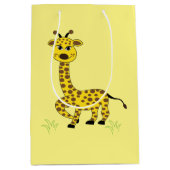 Giraffe Animal Art Kids Niedlich Mittlere Geschenktüte (Vorderseite)