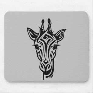 Giraffe Animal Freedom World Wildlife Wonder Art Mousepad