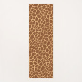 Giraffe Animal Print Camouflage Yogamatte (Vorderseite)