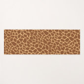 Giraffe Animal Print Camouflage Yogamatte (Vorderseite (Horizontal))