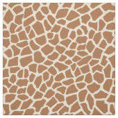 Giraffe Animal Print Light Yellow and Brown Stoff (Muster)