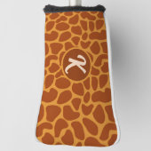 Giraffe Animal Skin Golf Headcover (Rotieren 90)