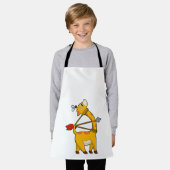 Giraffe Archer Arrow Bow Schürze (Getragen)