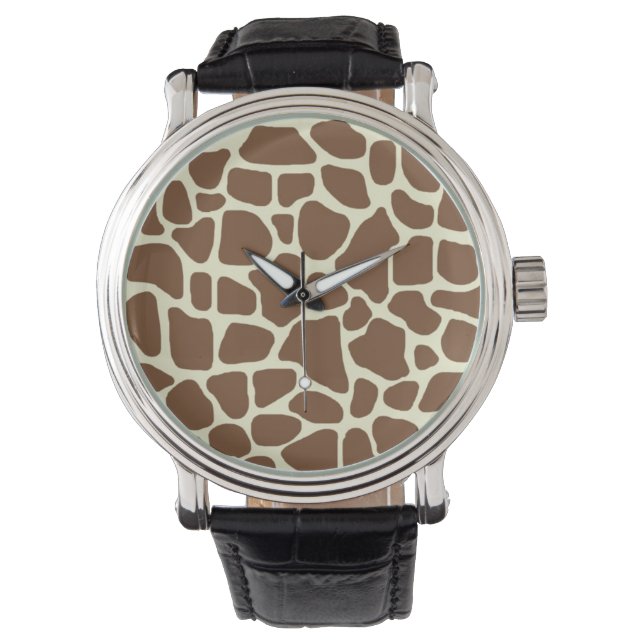 Giraffe Armbanduhr (Vorderseite)
