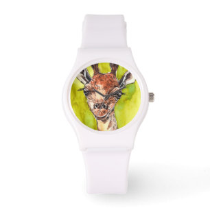 Giraffe Armbanduhr