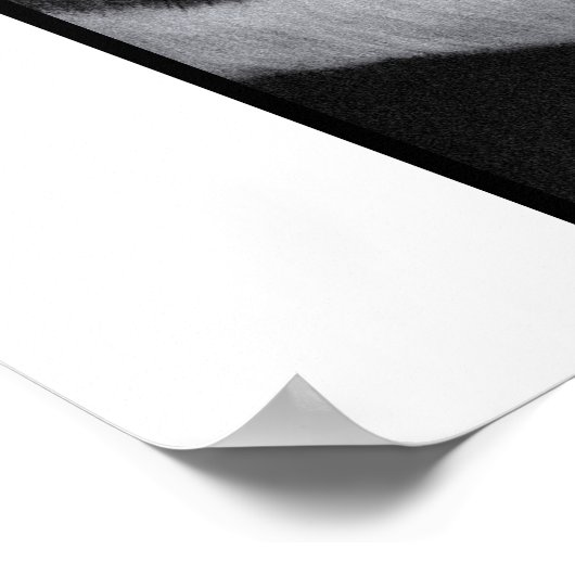 Giraffe Art Print Modern Poster (Ecke)