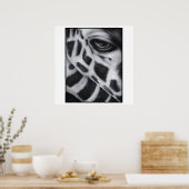 Giraffe Art Print Modern Poster (Küche)