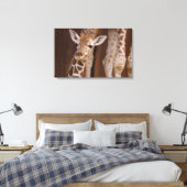 Giraffe auf Leinwand (Insitu (Schlafzimmer))