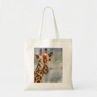 Giraffe auf Totensack Tragetasche