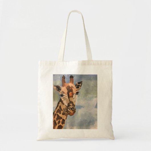 Giraffe auf Totensack Tragetasche (Vorne)