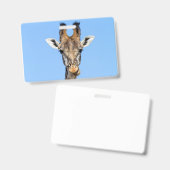 Giraffe Ausweis (Vorder- & Rückseite)