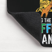 Giraffe Autismus als Weltunterschied Mousepad (Ecke)