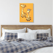 GIRAFFE BABIES LEINWANDDRUCK (Insitu (Schlafzimmer))
