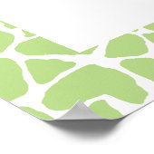 Giraffe Baby Bedroom Wall Poster (Ecke)