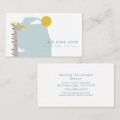 Giraffe Baby Kinder Boutique Einzelhandel Visitenkarte (Vorne/Hinten)