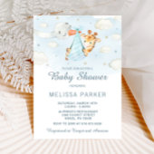 Giraffe Baby Shower Einladung