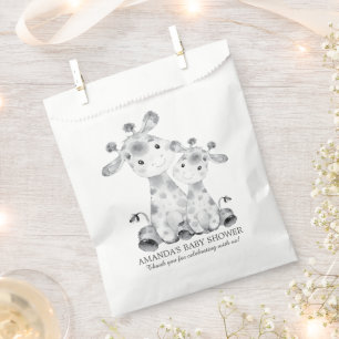 Giraffe Baby Shower Fevor Bags Geschenktütchen