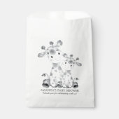 Giraffe Baby Shower Fevor Bags Geschenktütchen (Vorderseite)