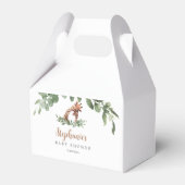 Giraffe Baby Shower Geschenkschachtel (Vorderseite)