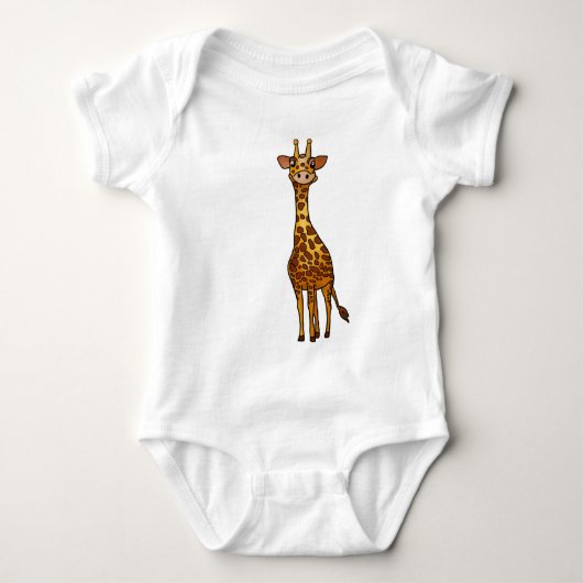Giraffe Baby Strampler (Vorderseite)