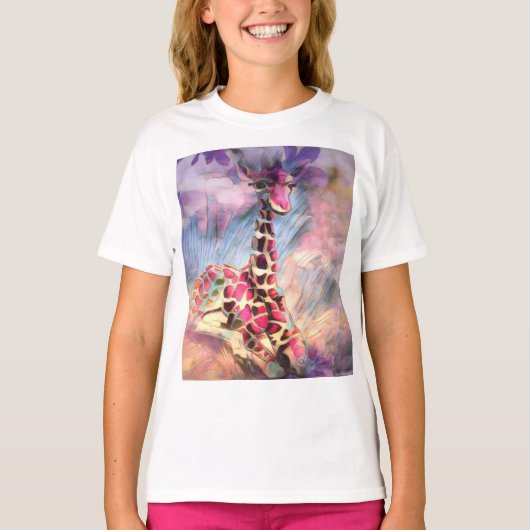 Giraffe 🦒 Baby T-Shirt (Vorderseite)