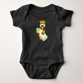 Giraffe Babyflasche Milch Baby Strampler