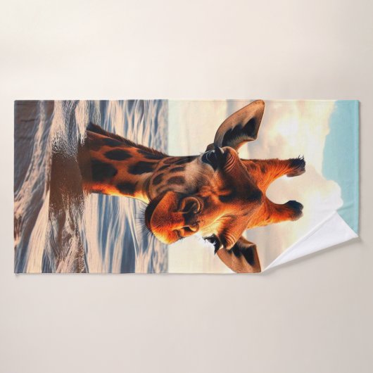 Giraffe Badehandtuch (Badehandtuch)