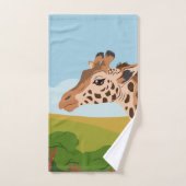 Giraffe Badhandtuch Set (Handtuch)