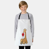 Giraffe Balloon Schürze (Getragen)
