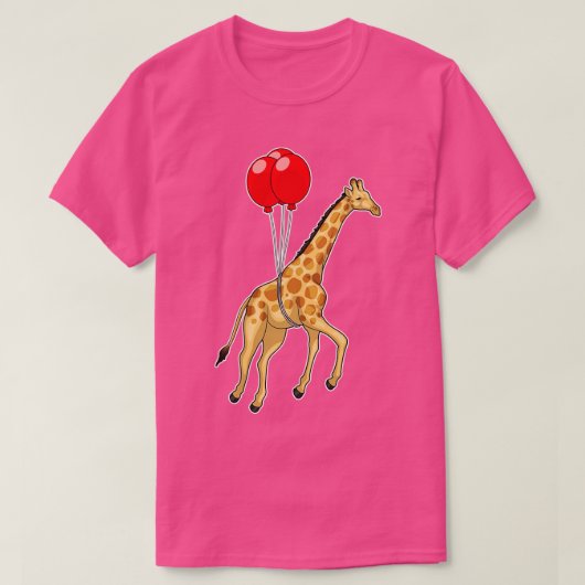 Giraffe Balloon T-Shirt (Design vorne)