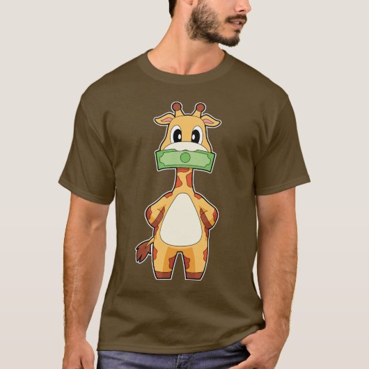 Giraffe Banknote T-Shirt (Vorderseite)