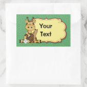Giraffe Baseball Sticker (Tasche)