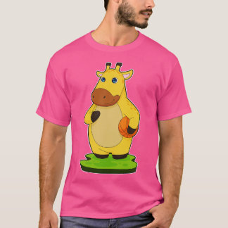 Giraffe Basketball-Spieler Basketball T-Shirt