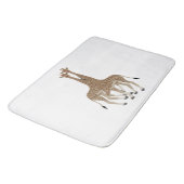 Giraffe Bathmat Badematte (Schrägansicht)
