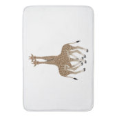 Giraffe Bathmat Badematte (Vorderseite Vertikal)