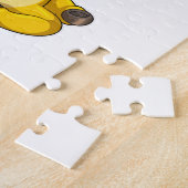 Giraffe bei der Yoga-Meditation Puzzle (Seite)