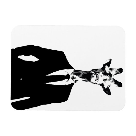 Giraffe Bendy Kühlschrankmagnet Magnet (Horizontal)