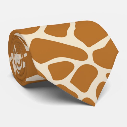 Giraffe beschmutzt Krawatte (Gerollt)