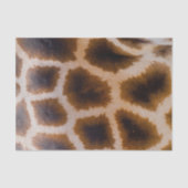 Giraffe bessert gepunktete seidenpapier (Vorderseite)