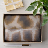 Giraffe bessert gepunktete seidenpapier (Geschenk)