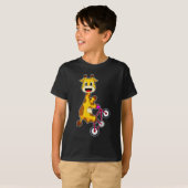 Giraffe Bicycle T-Shirt (Vorne ganz)