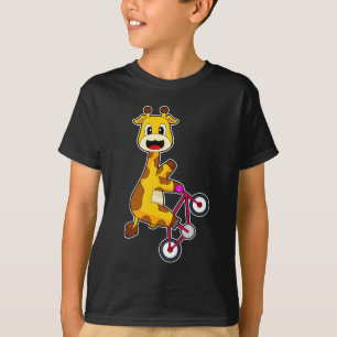 Giraffe Bicycle T-Shirt