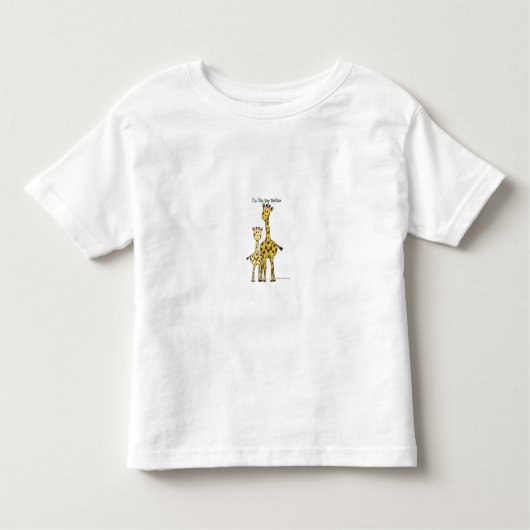 Giraffe Big Sister T - Shirt (Vorderseite)