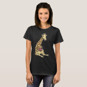 Giraffe Birthday Cake T-Shirt (Vorne ganz)