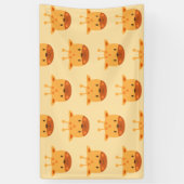 Giraffe Birthday Kids Art Banner (Vertikal)