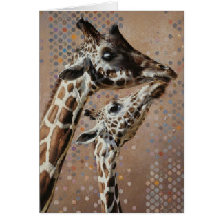 Giraffe Blank Card von Andrew Denman